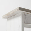Addie Joy Life is a Journey of Steps Wood Stool - Grey/White Wash